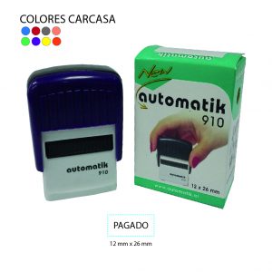Timbre de Goma Automático 910