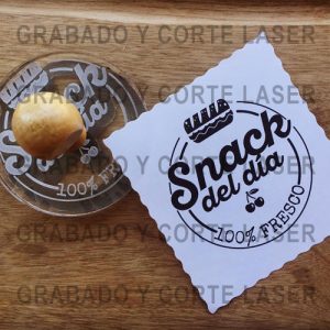 timbre de madera a medida