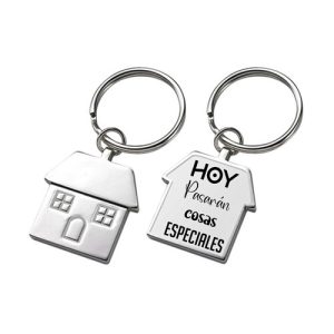 Llavero Casa metálico K7