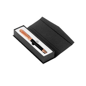 Bolígrafo Metálico Encobrizado Negro L75