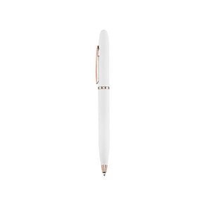 Bolígrafo Metálico Blanco Encobrizado L77