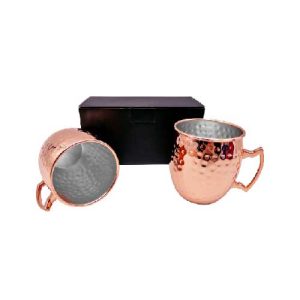 Set de 2 Mugs Encobrizados Martillados M76